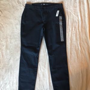 NWT Navy Skinny Chinos
